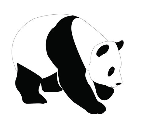 Panda Clipart Black And White Free Transparent Clipart Clipartkey Riset