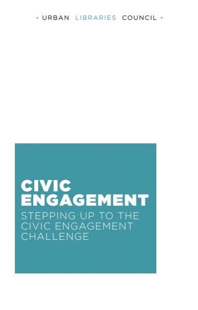 Ulc Civic Engagement Report Webjunction