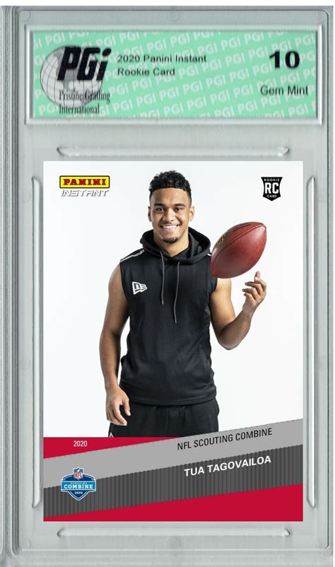 Related includes best joe burrow rookie cards and justin herbert rookie cards. Tua Tagovailoa 2020 Panini Instant #2 1st Pro Rookie Card ...