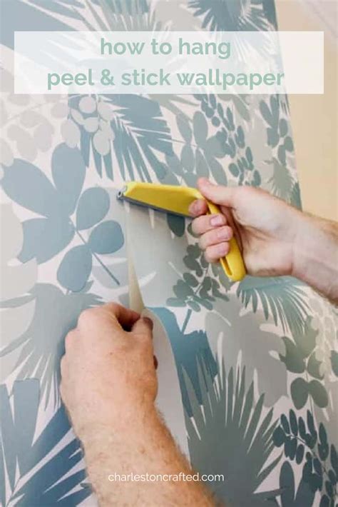 Roommates' peel and stick wallpapers are made with a proprietary adhesive that has been specifically engineered for wall applications. How to Hang Peel & Stick Wallpaper