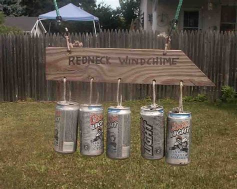 redneck windchime making this for brian s garage redneck birthday redneck party birthday