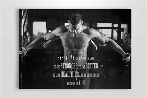 buy ezprints bodybuilding men girl fitness workout quotes motivational inspirational muscle
