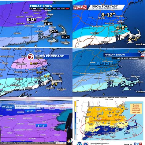 wed am snowfall forecasts update ch 4 5 7 25 10 nws questions still linger about exact track