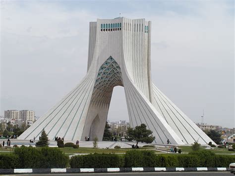 Filetehran Iran Azadi Monument Built 1971 Wikipedia