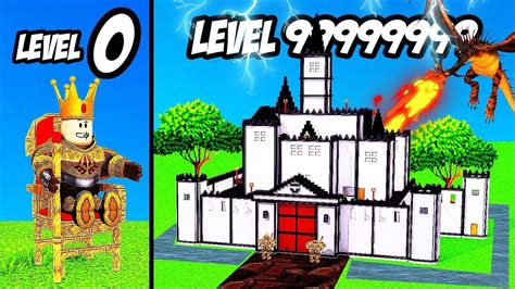 Building Max Level Kingdom In Roblox Kingdom Tycoon Youtube