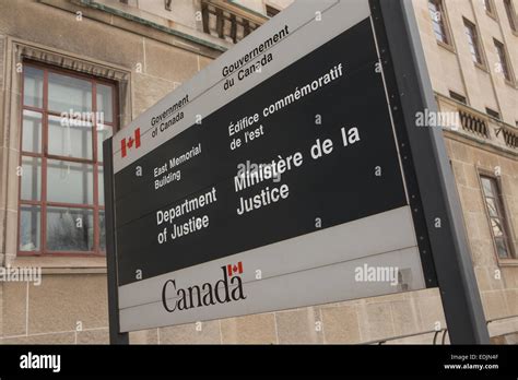 Department Of Justice Canada Hi Res Stock Photography And Images Alamy