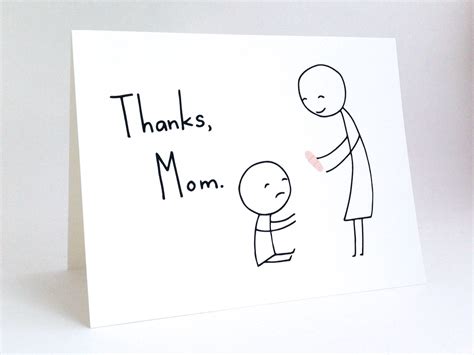 There are so many cute gift ideas for mom you can create out of paddle pop sticks, not to mention it's an inexpensive and environmentally friendly way of making gifts, as you are recycling! Cute Mother's Day Card // Funny Birthday Card for Mom