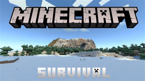 Minecraft Bedrock Survival Part 1 Youtube
