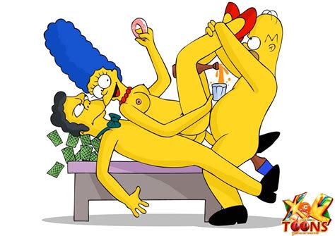 Rule 34 Breasts Color Female Food Homer Simpson Human Insertion Male Marge Simpson Moe Szyslak