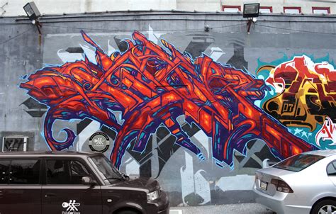 Wallpaper Car Saber Graffiti Street Art Philadelphia Mural Art