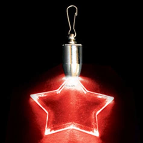 Light Up Pendant With Clip Star Red Ledchina Wholesale Light Up