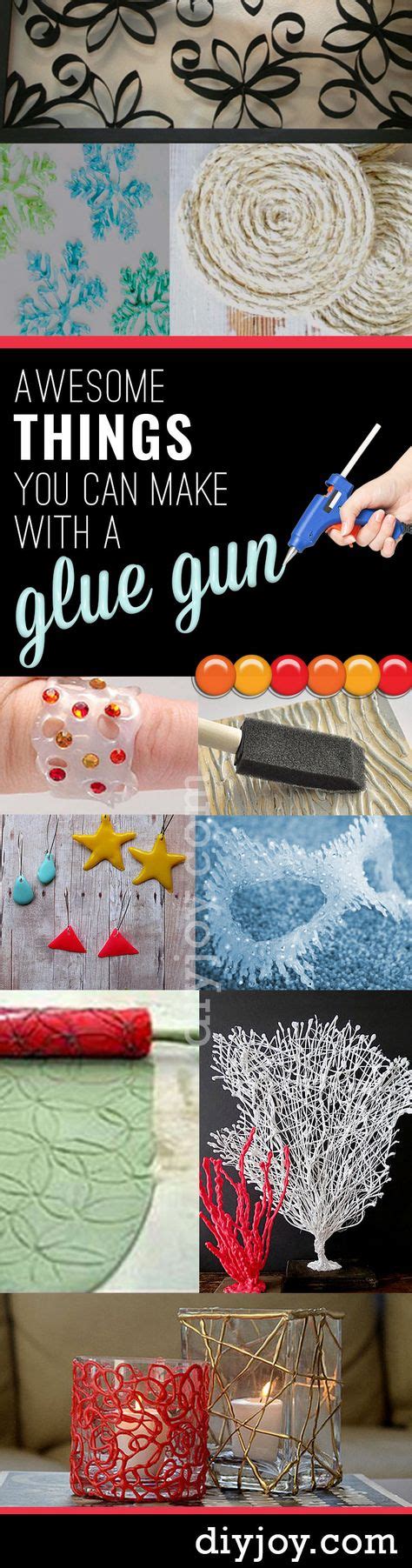 38 Unbelievably Cool Things You Can Make With A Glue Gun Barkácsolás
