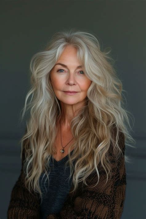11 long hairstyles for women over 60 with fine hair in 2024 long hair older women long hair