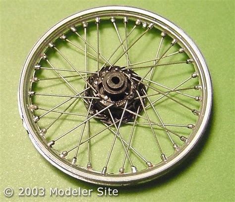 Realistic Wire Wheels For 112 Scale Motorcycles Hobbylinktv