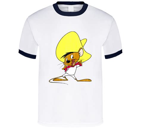 Speedy Gonzales Looney Retro Cartoon Character Worn Look