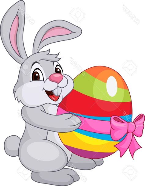 Cute Easter Bunny Clip Art Png Transparent Background Free Download