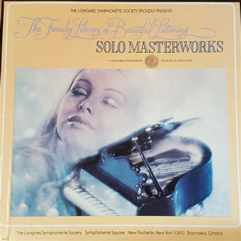 The Longines Symphonette Society Solo Masterworks 1973 Vinyl Discogs