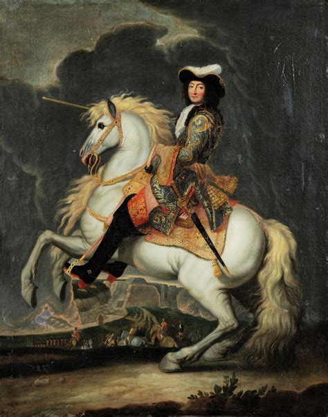Equestrian Portrait Of King Louis Xiv Of France 1638 1715 Doha