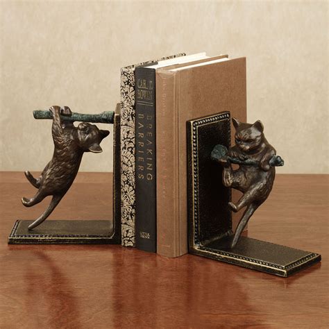 Fun And Games Cat Bookend Pair Naughty Kitties Like Mine