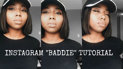 Instagram Baddie Makeup Tutorial For Dark Skin Youtube