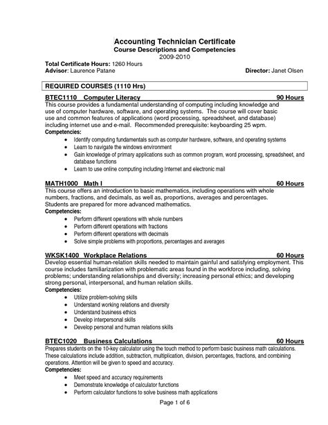 Certificate Resume Certificates Templates Free