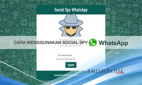 Cara Menggunakan Social Spy Whatsapp Untuk Stalk Data