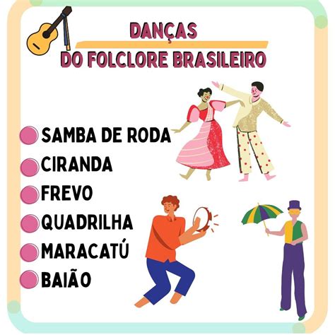 Atividades Sobre Danças Populares Brasileiras 4 Ano