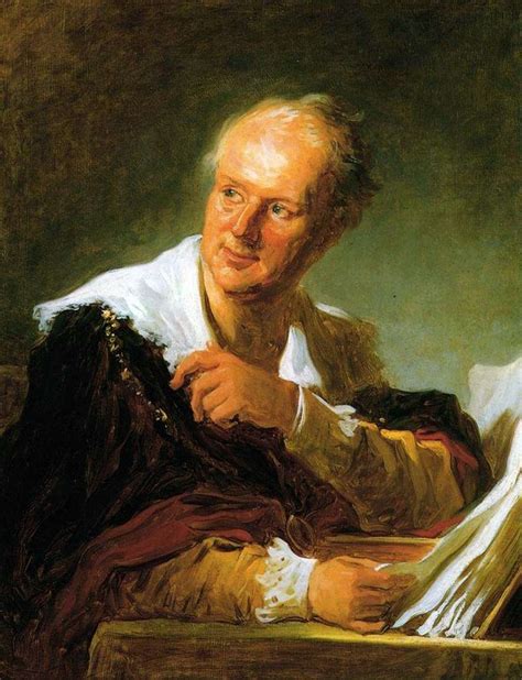 Portrait Of Denis Diderot By Jean Honoré Fragonard ️ Fragonard Jean