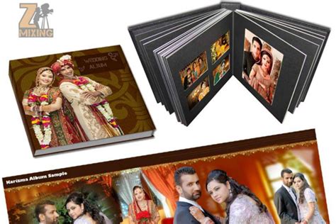 Indian Wedding Photo Book Album Design