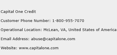 Check spelling or type a new query. Capital One Credit Contact Number | Capital One Credit Customer Service Number | Capital One ...