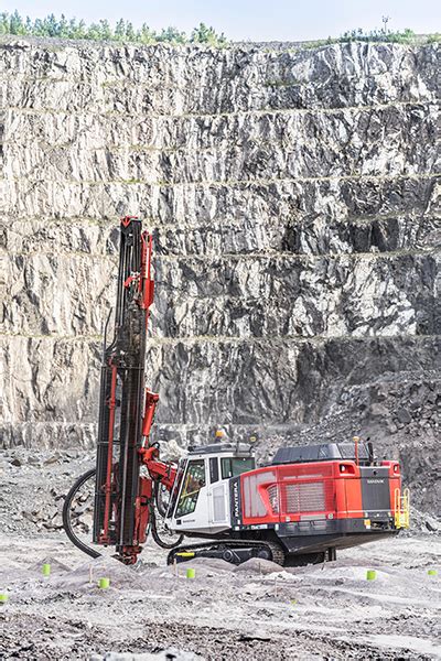 Sandvik Supplies Top Hammer Xl Drilling Technology For Tapojärvi At