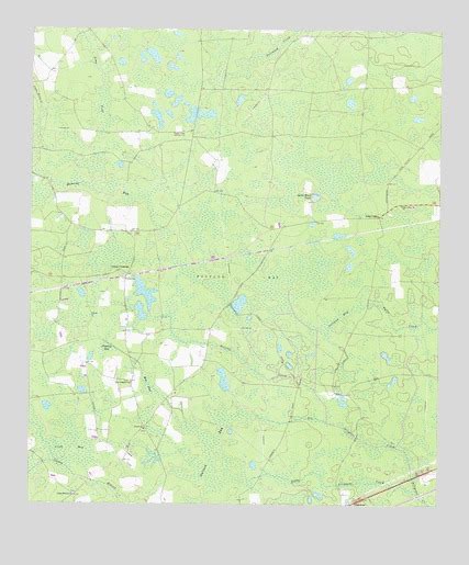 Pine Valley Ga Topographic Map Topoquest