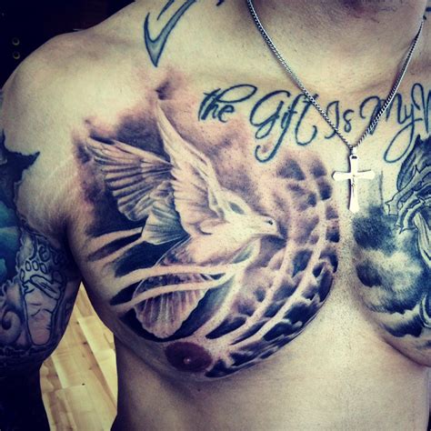 The dove is also the christian symbol for the holy spirit. Julian on Twitter: "Dove tattoos are a symbol of the Holy ...