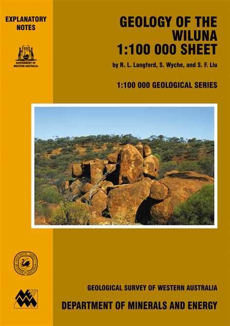 Pdf Geology Of The Wiluna 1100 000 Sheet