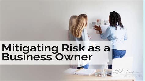 How To Mitigate Risk In Business Dotted Lines Co
