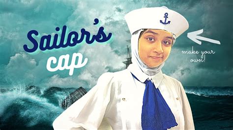 How To Make A Sailor S Cap Paper Caps For Costumes Halloween And