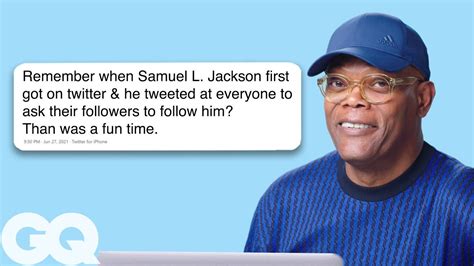 samuel l jackson replies to fans on the internet actually me gq youtube