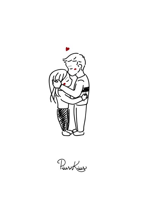 front kiss dibujos de abrazos lindos dibujos fáciles lindos dibujos de pareja