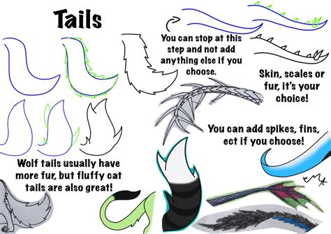 Pin By Courtney Block On Drawing Tips Ideas Cat Tail Drawing Reference Fluffy Tail Drawing