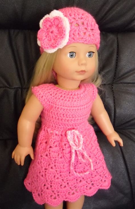 pdf crochet pattern for 18 inch doll american girl doll or etsy