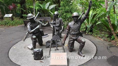 Adnan, defending bukit chandu from foreign invasion. Reflections at Bukit Chandu, Singapore - YouTube