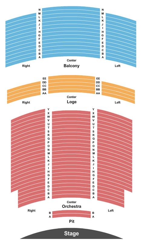 Palace Theatre Pa End Stage Seating Chart Star Tickets