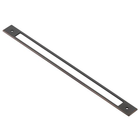 Modern Cabinet Hardware Collection 12 Centers Backplate For Pull In