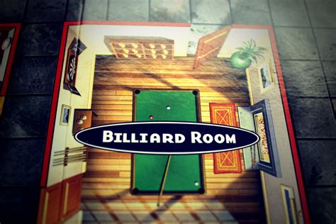 Clue game rooms cellar : Clue Billiard Room | Tiffany Weisberg | Flickr