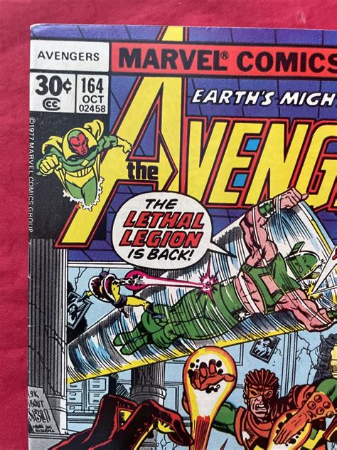 Avengers 164marvel Oct 1977 John Byrne Art Lethal Legion Ebay