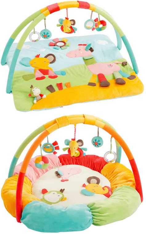 85 x 110 cm / art. Fehn 3D-Activity Decke Nest Krabbeldecke Safari | eBay