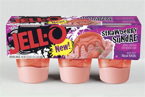 New Jello Pudding Snacks Flavors Smore And Strawberry Sundae Mommies