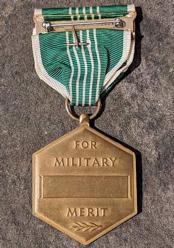 Army achievement medal with one oak leaf cluster meritorious unit citation. US Army Commendation Medal with Oak Leaf Cluster