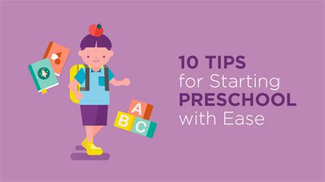 Starting Preschool Easy Tips For Getting Your Child Ready
