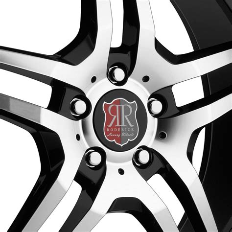 Mrr® Rw2 Wheels Black With Machined Face And Ss Lip Rims Rw0218905xx25bk 51245